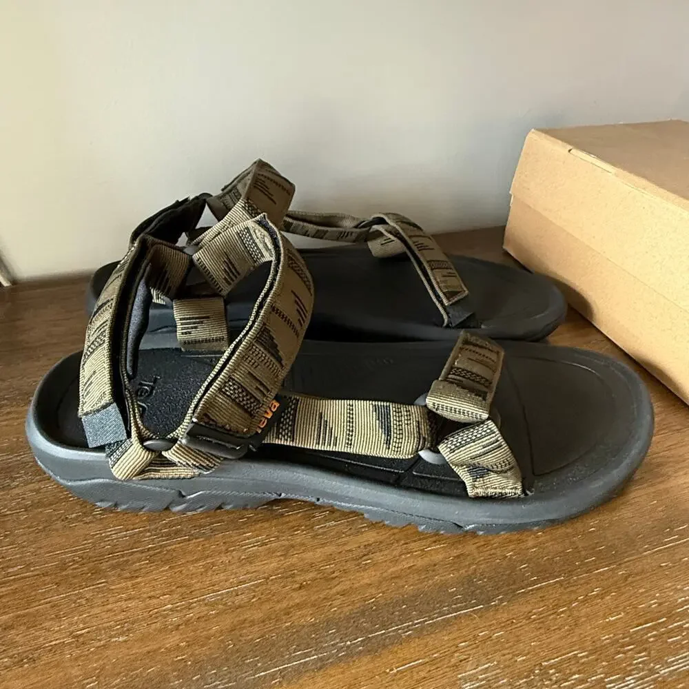Teva Men’s Hurricane XLT2 Dark Olive Print Sport Sandals-‎ Size 13